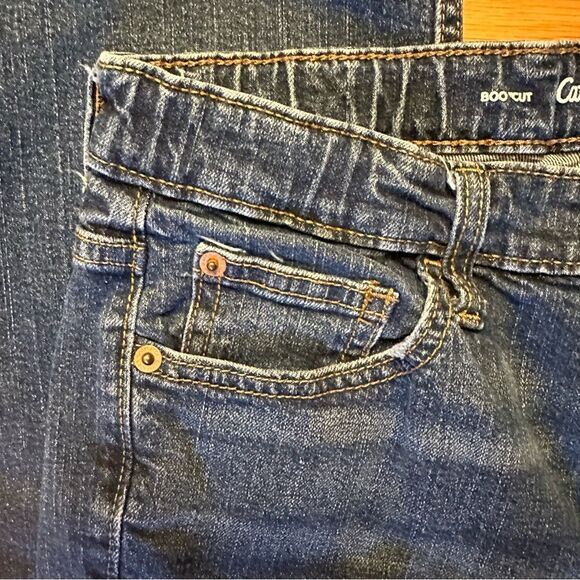 Cat & Jack bootcut Jeans Medium Wash Ultimate Stretch Faded size 16 - Picture 4 of 7